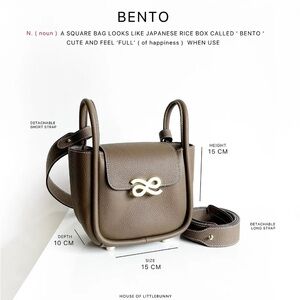 House of Little Bunny “Bento” Bag in Stone Colour